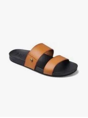 Reef Women’s Cushion Vista Color Cognac/ Black Size 7.5